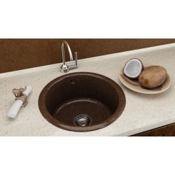 Кръгла мивка за вграждане 206